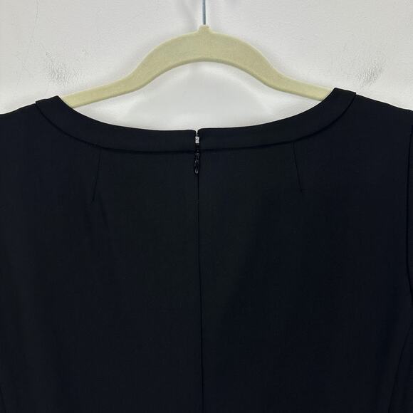 J.Crew Sheath Dress Four Season Stretch Minimalist Office Work Black US 22 NWT - Picture 13 of 13